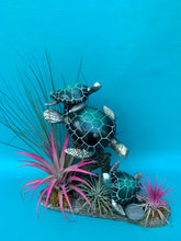 Load image into Gallery viewer, Triple Turtle Slate Garden
