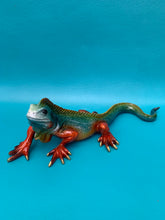 Load image into Gallery viewer, Blue Iguana Figurine
